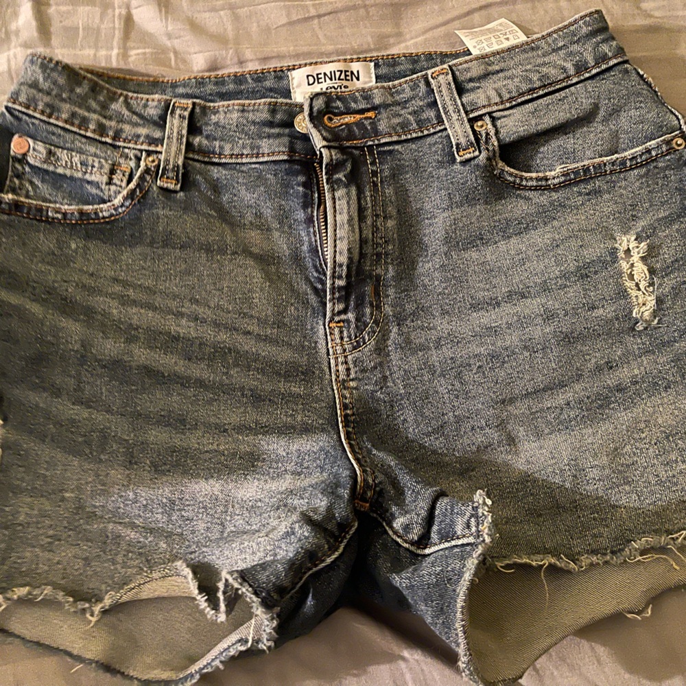 Levi's Blue Denim Women's Shorts